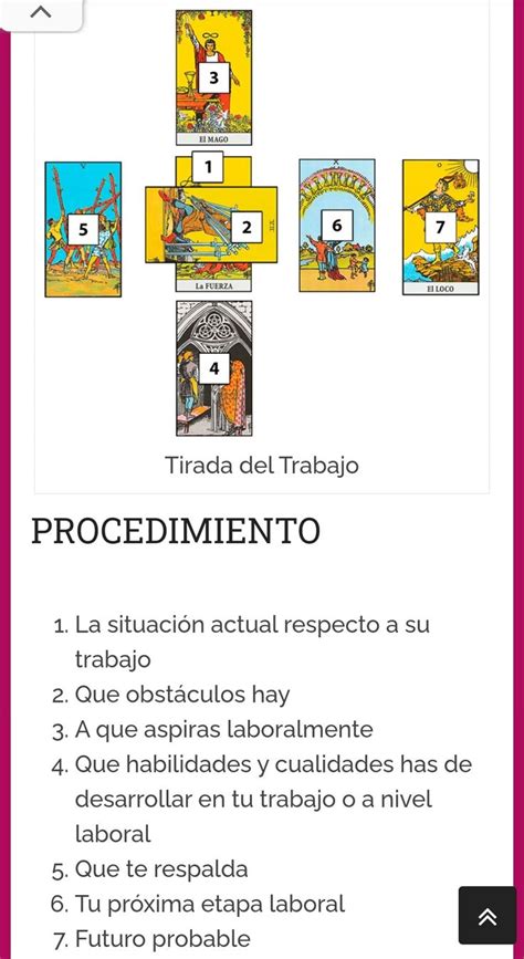 tarot para el trabajo|TAROT DEL TRABAJO